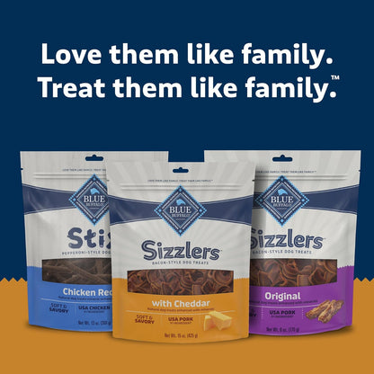Sizzlers Natural Bacon-Style Soft-Moist Dog Treats