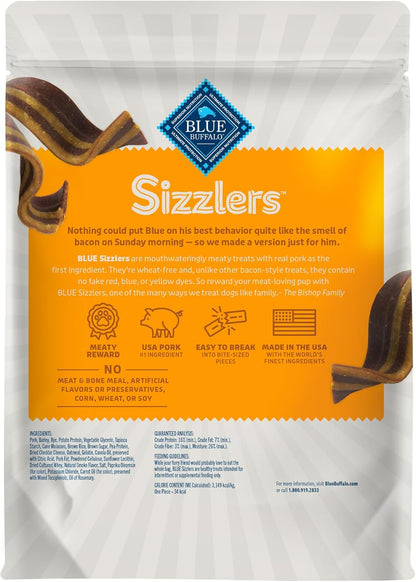 Sizzlers Natural Bacon-Style Soft-Moist Dog Treats