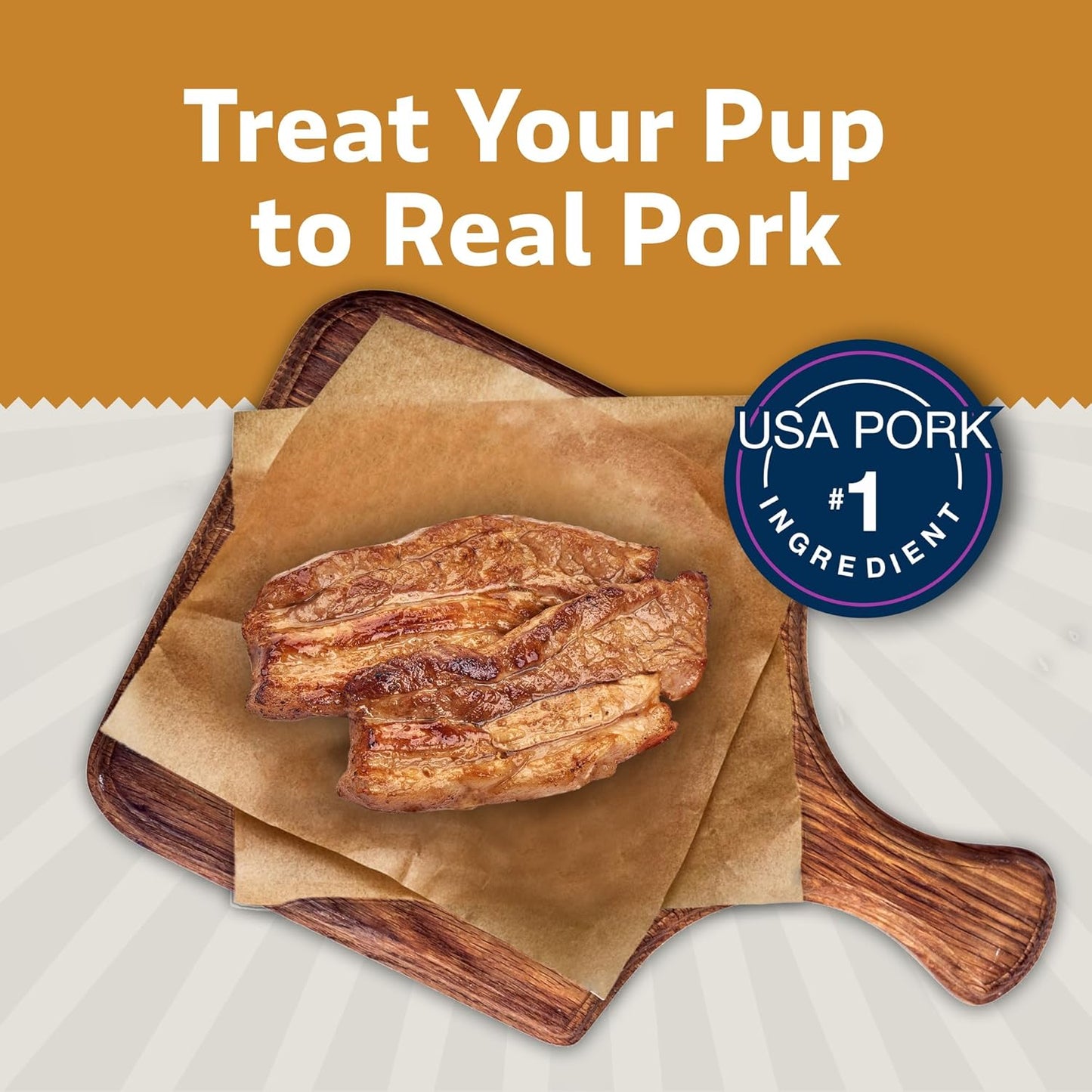 Sizzlers Natural Bacon-Style Soft-Moist Dog Treats