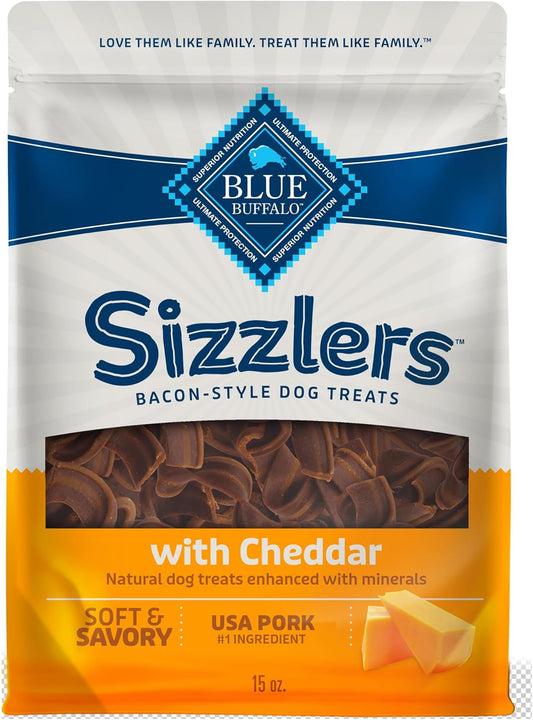 Sizzlers Natural Bacon-Style Soft-Moist Dog Treats